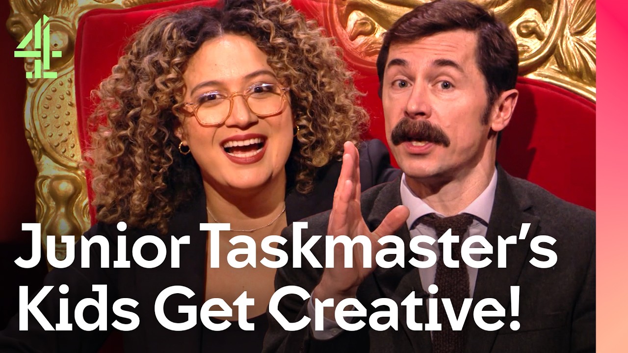 Junior Taskmaster’s HILARIOUS creative task! | Junior Taskmaster | Channel 4 Entertainment