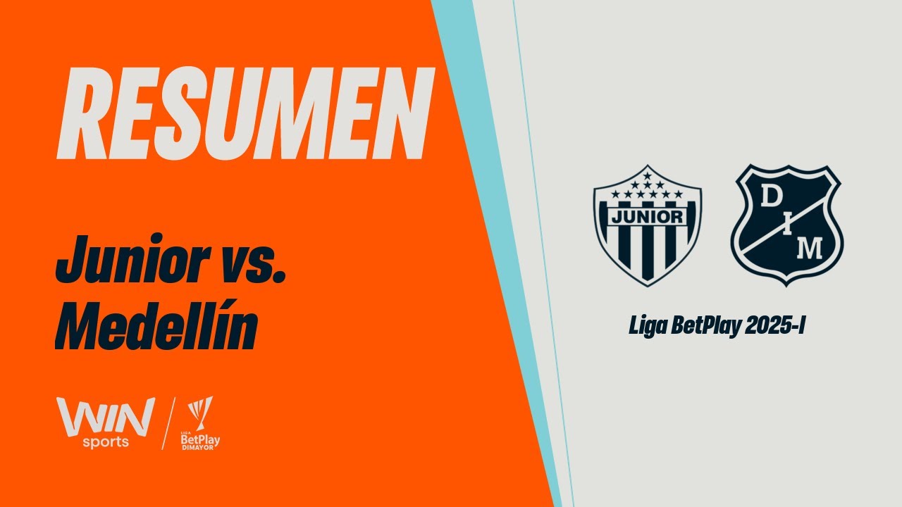 Junior vs. Medellín (recap and goals) | Liga BetPlay Dimayor 2025-2021 | Home Runs - Matchday 3