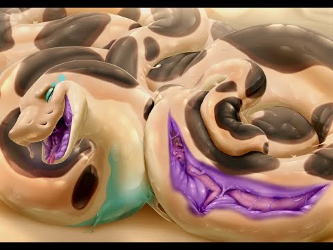 Juniper the giant goo snake POV. She swallows U whole!  (Sorry! No sound!)