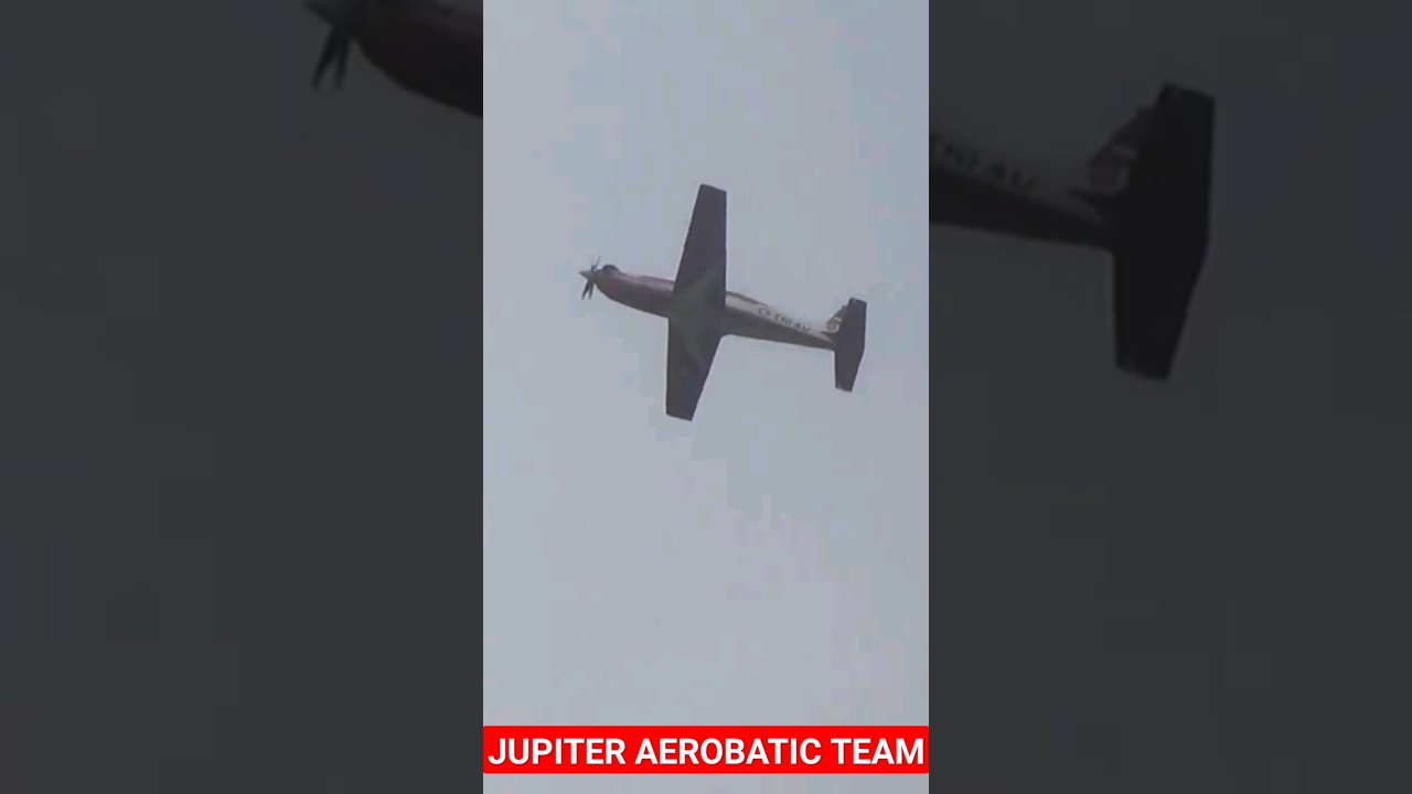Jupiter Aeobatic Team training in Jogja #aviation #airplane #pesawat #aerobatic #latihan #jogja