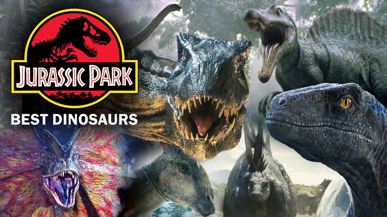 Jurassic Park - Best Dinosaurs (4K)