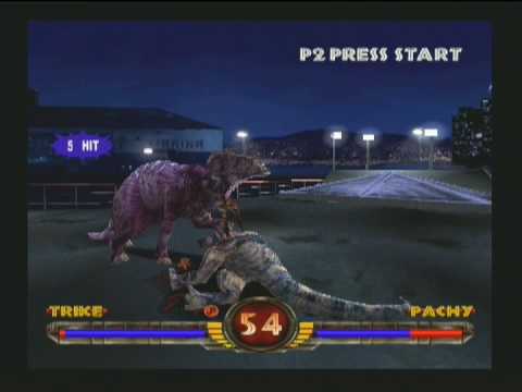 Jurassic Park Warpath: Trike Vs Pachy