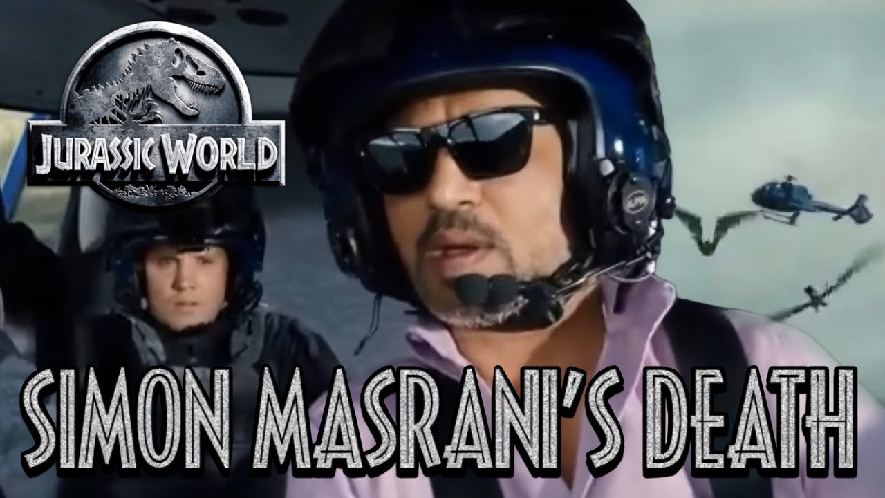 Jurassic World (2015) - Simon Masrani's Death [HD]