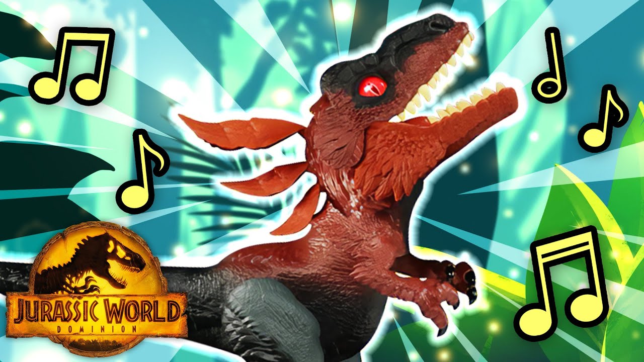 Jurassic World Official Music Video 🦖🎶 | UNCAGED ULTIMATE PYRORAPTOR | Mattel Action!