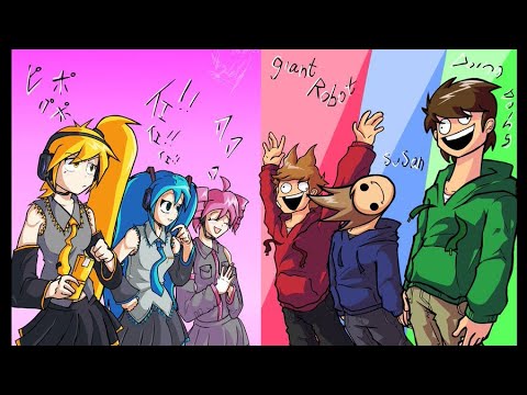 Just a Bit Crazy & Triple Baka (Eddsworld x Vocaloid Crossover)