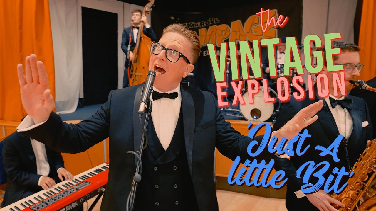 'Just A Little Bit' THE VINTAGE EXPLOSION (Rock 'n' Roll Rampage, Glasgow) BOPFLIX sessions