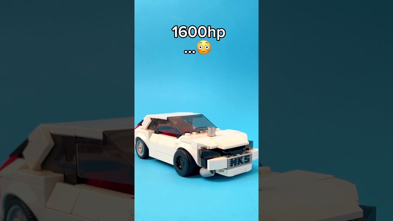 Just a normal LEGO Honda civic until | LEGO jdm builds #legomoc #lego #legobuild #legocar #jdm  #car