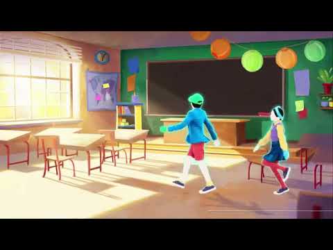 Just dance crianças dançam na escola
