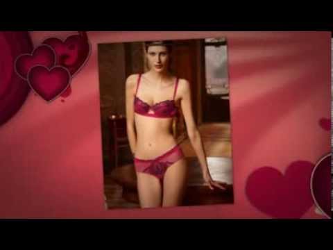 Just in time for Valentine's Day: Ispahan Grenade Lingerie by Lise Charmel