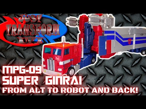 JUST TRANSFORM IT!: MPG-09 Masterpiece Super Ginrai