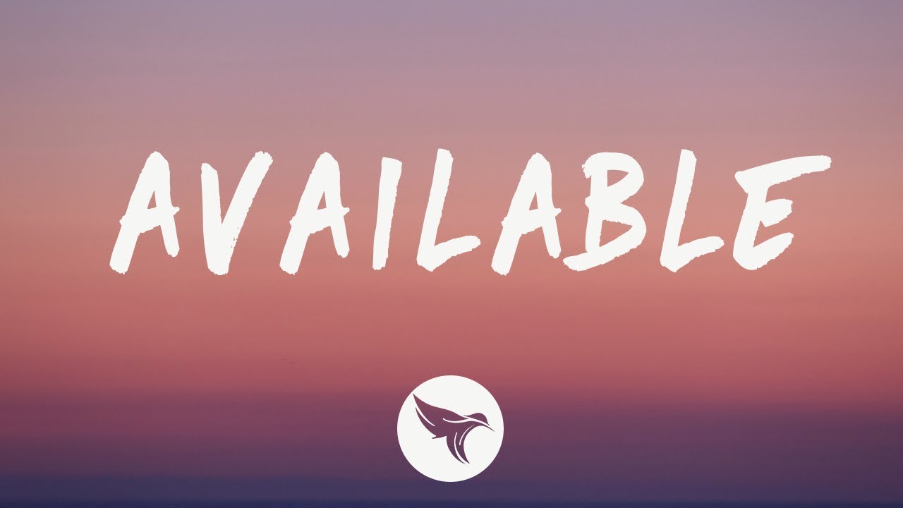 Justin Bieber - Available (Lyrics)