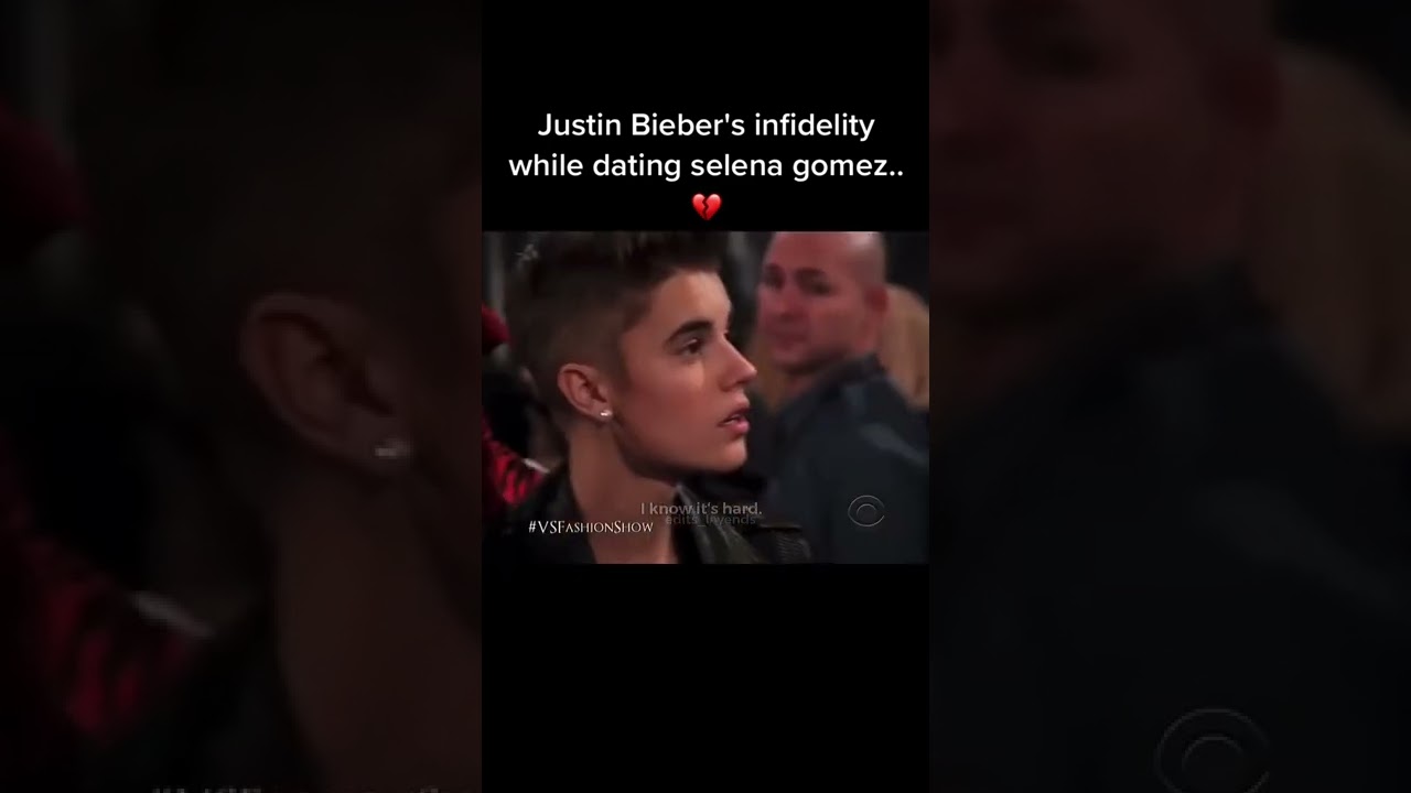 Justin Bieber's Infidelity While Dating Selena Gomez #shorts #subscribe #justin #selena #hailey