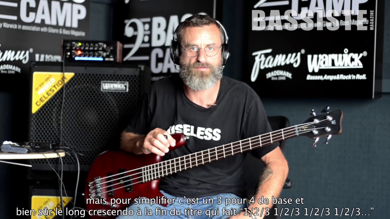 JUSTIN CHANCELOR (Tool) 
