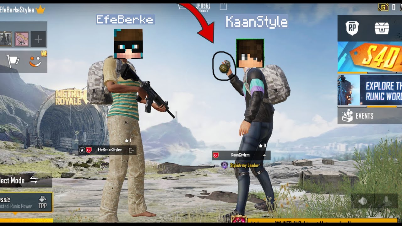 Kaan is trolling to Efe 😱 -PUBG MOBİLE