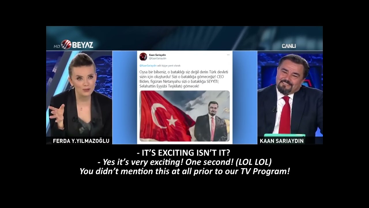 Kaan Sarıaydın - Beyaz Tv - Türk insansız hava araçları İsrail'i selamlayacak!