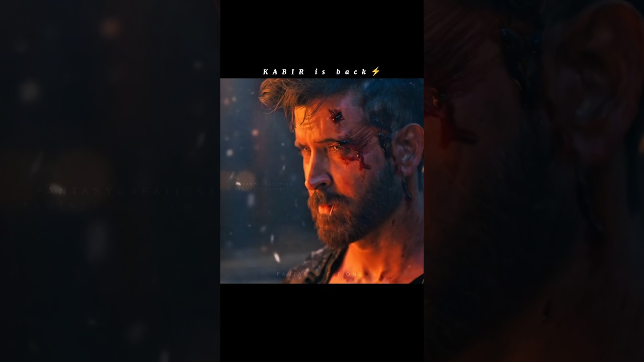 #Kabir is back | #War2 #War #HrithikRoshan #BesharamRang #Trending #Edit #kiaraadvani #bollywood