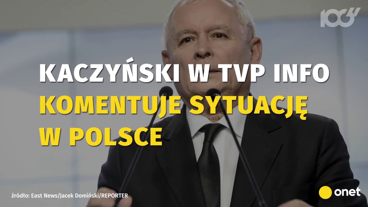 Kaczyński w TVP Info: mój brat by żył, gdyby... | Onet100