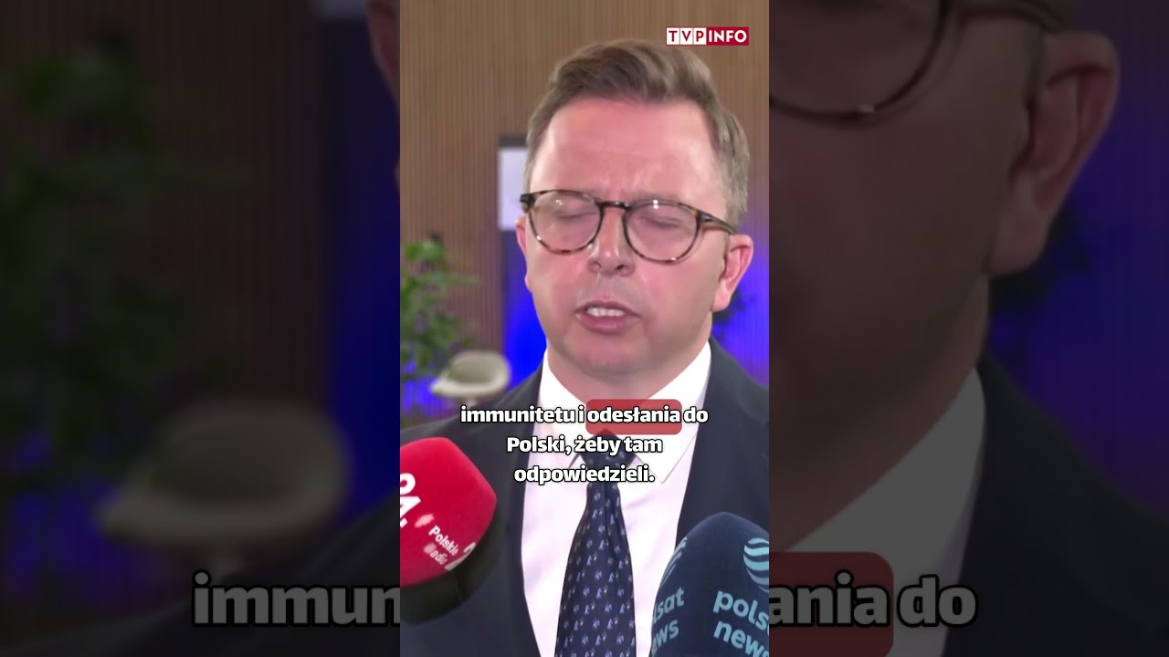 „Kaczyński wysłał przestępców do Brukseli