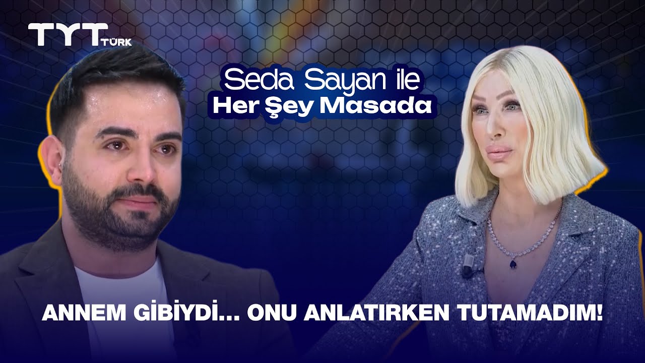 Kadir Ezildi, anneannesini anlatırken gözyaşlarına boğuldu… • Seda Sayan ile Her Şey Masada
