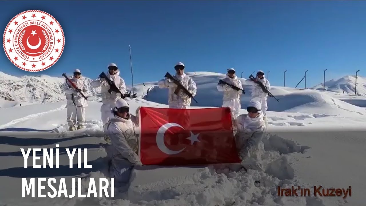 Kahraman Mehmetçiklerimiz ile Fedakâr Personelimizden Türkiye’mize Yeni Yıl Mesajları