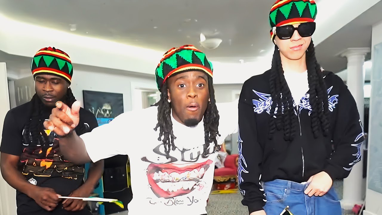 Kai Cenat Prepares Rayasianboy For Jamaica IRL STREAM