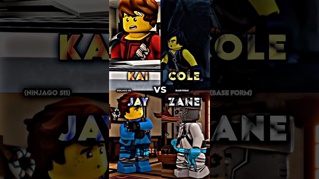 Kai vs Cole vs Jay vs Zane (S11)