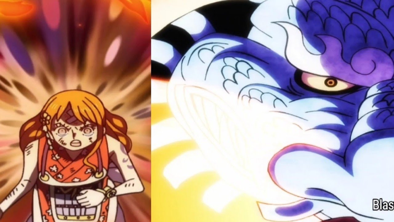 Kaido attacks Nami | Nami calls kaido a Snake🐍 [One Piece Episode 1070]