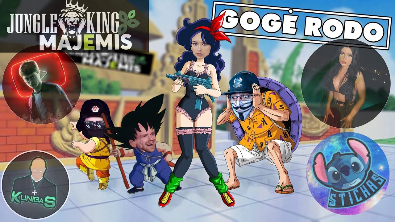 Kaip diedas JUNGLE KING turnyrui piemenis ruošė (Litvakas, Stichas, Rajono kunigas, Gerda Biel.)