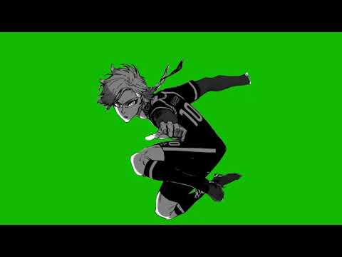 Kaiser manga animation green screen |bluelock|
