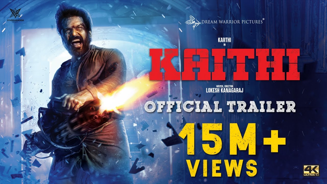 Kaithi - Official Trailer | Karthi | Lokesh Kanagaraj | Sam CS | S R Prabhu | 4K