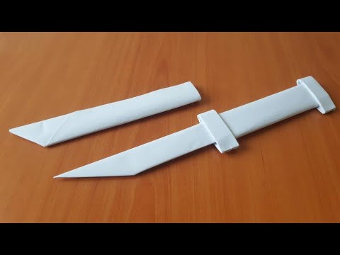KAĞITTAN BIÇAK YAPIMI