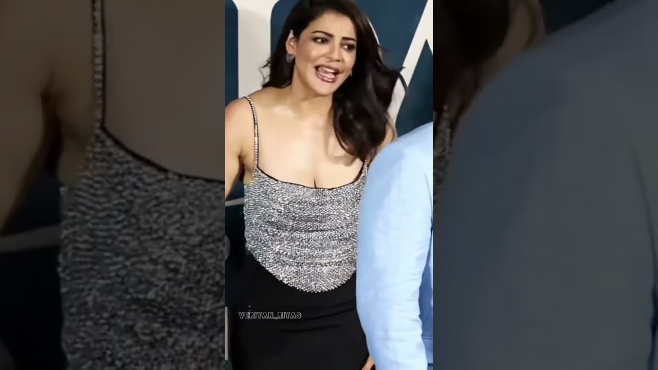 kajal agarwal hot boobs cleavage show 🔥