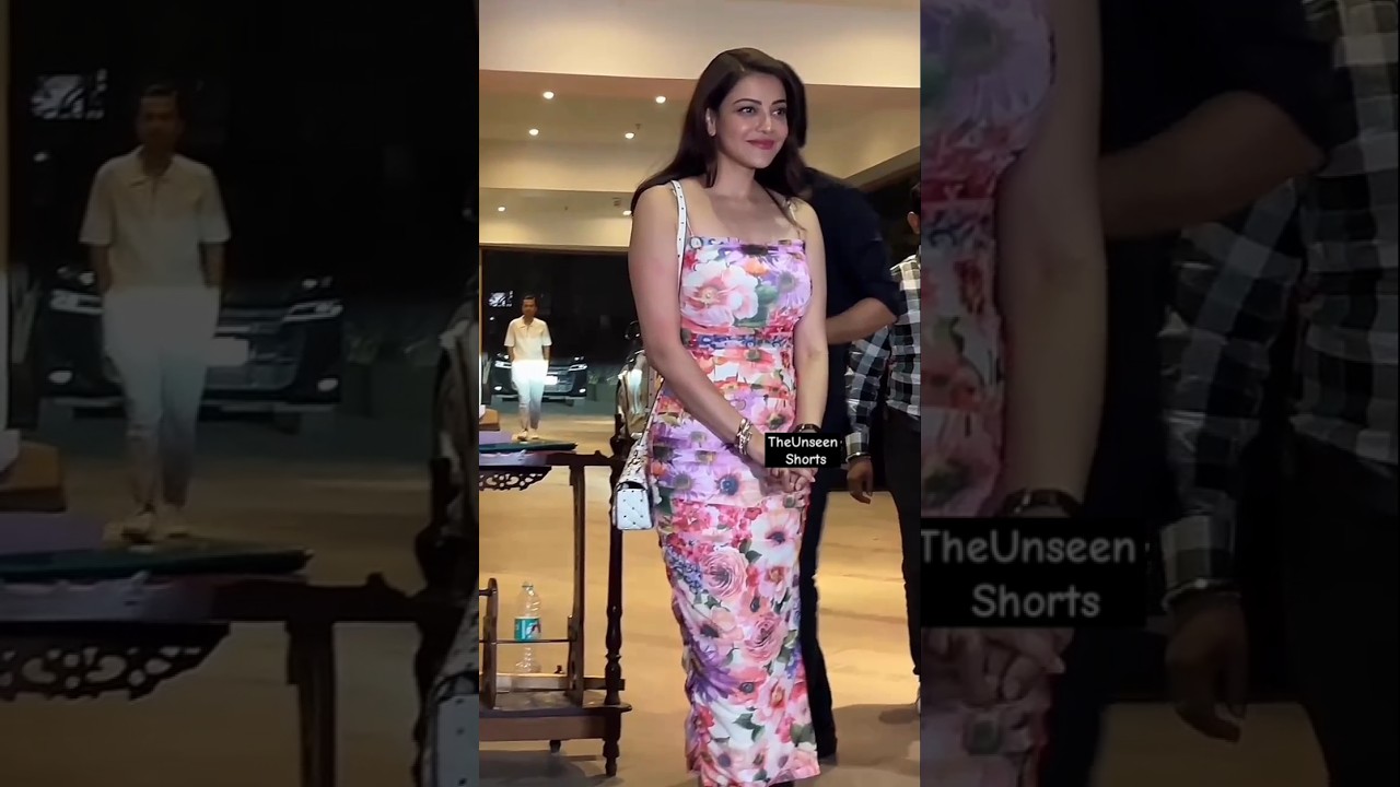 Kajal Aggarwal looks so stunning  on an event in Mumbai|#kajalaggarwal|The Unseen Shorts