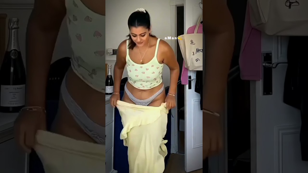 kajol devgan🥵🔥 Dress changing viral video 💯 🔥#youtubeshorts #shorts