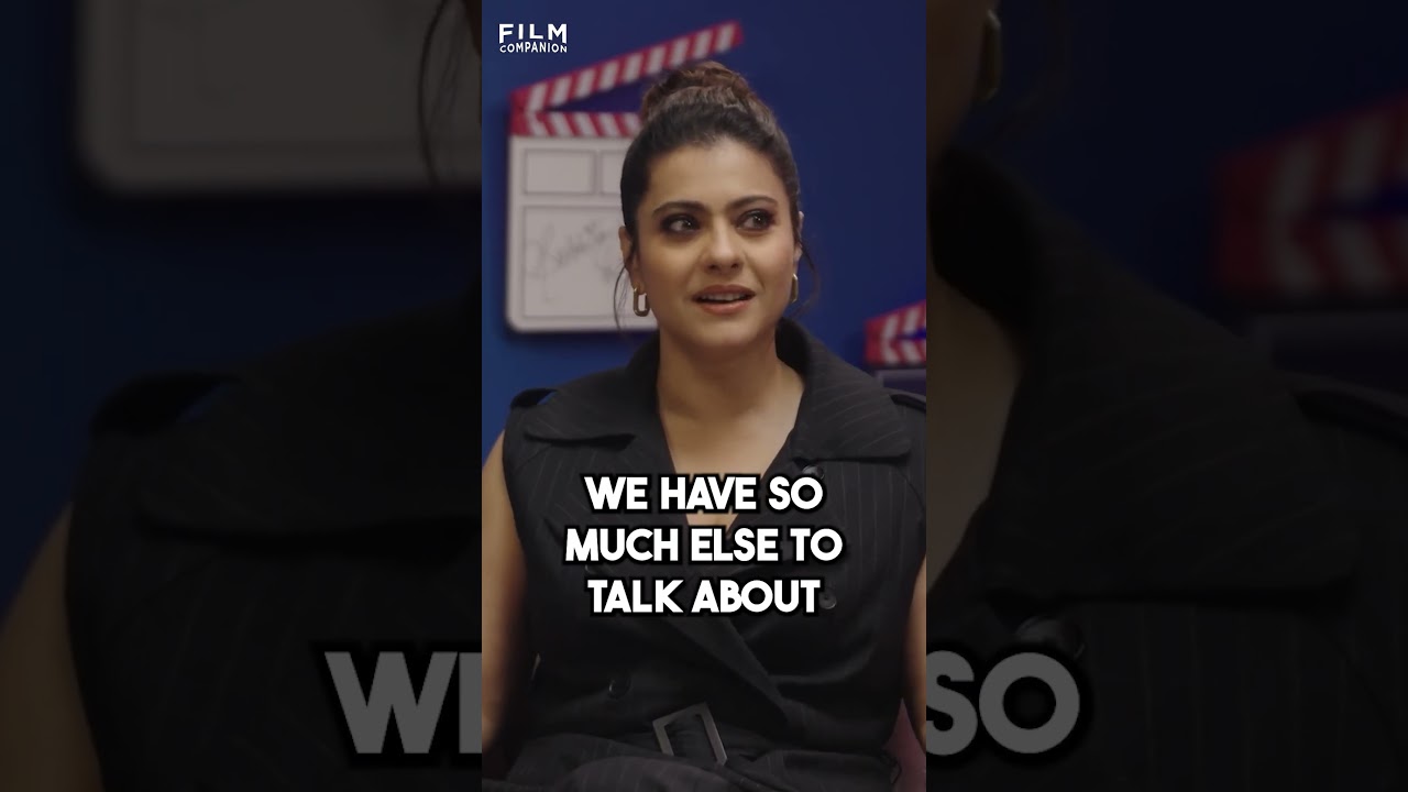 Kajol On Why She Doesn't TALK to Ajay Devgn About Acting. 😱 😱 #shorts