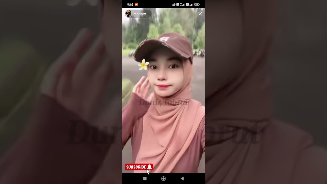Kak Raneeey tobrut Live 🍑Jogging Sekaligus Main Ke Air Terjun🥰Pemandanganya Bagus Banget🐦💦