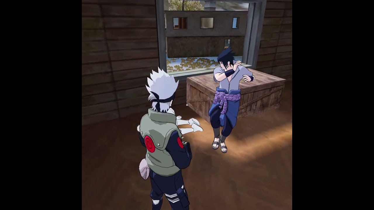 KAKASHI VS SASUKE 😱 DON'T MISS THE END - GARENA FREE FIRE