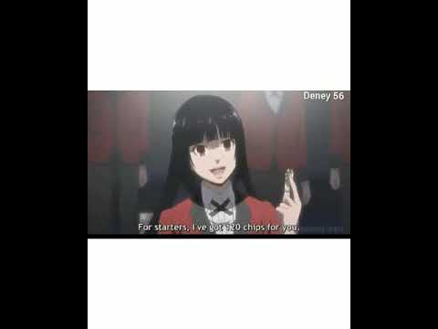 Kakegurui Jabami Yumeko vs Mary ilk kumar sahnesi (Taş Kağıt Makas)/ Türkçe Dublaj/ Deney 56