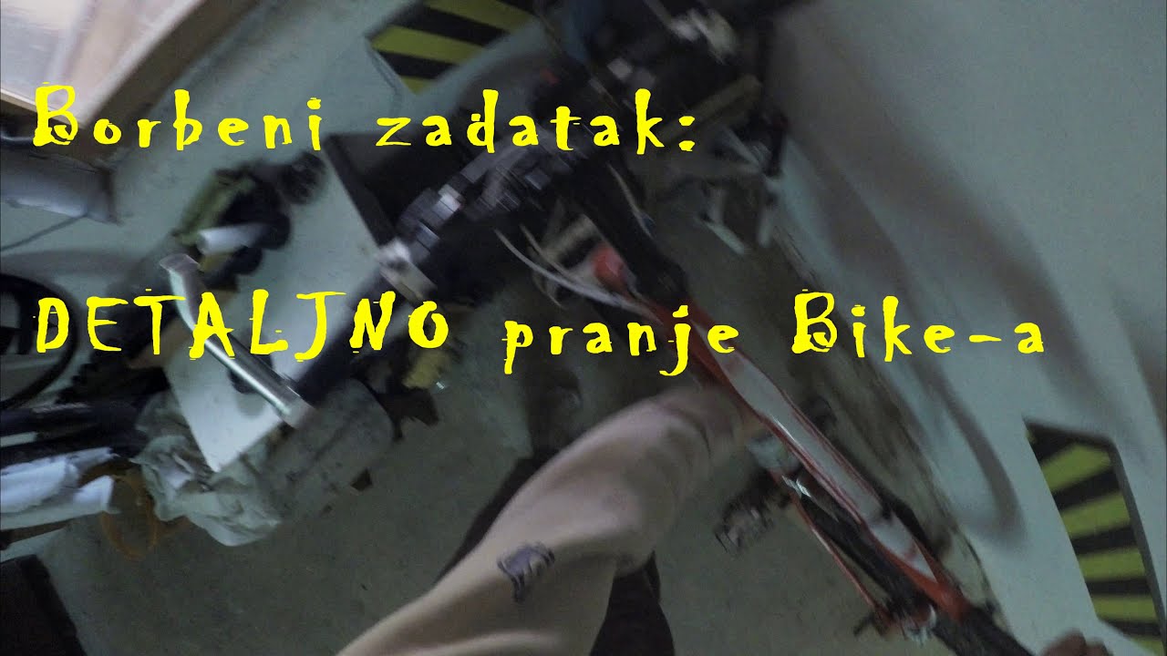 Kako oprati BIKE / how to clean your bike