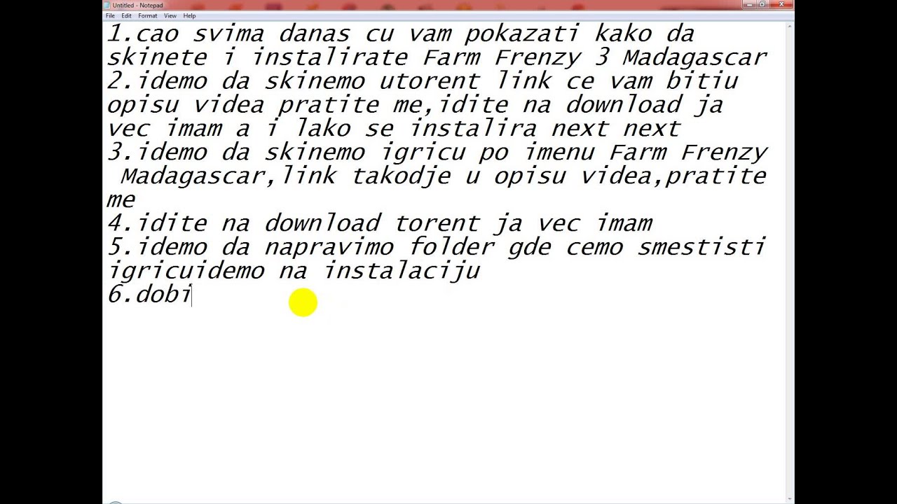 kako skinuti i instalirati Farm Frenzy 3 Madagascar
