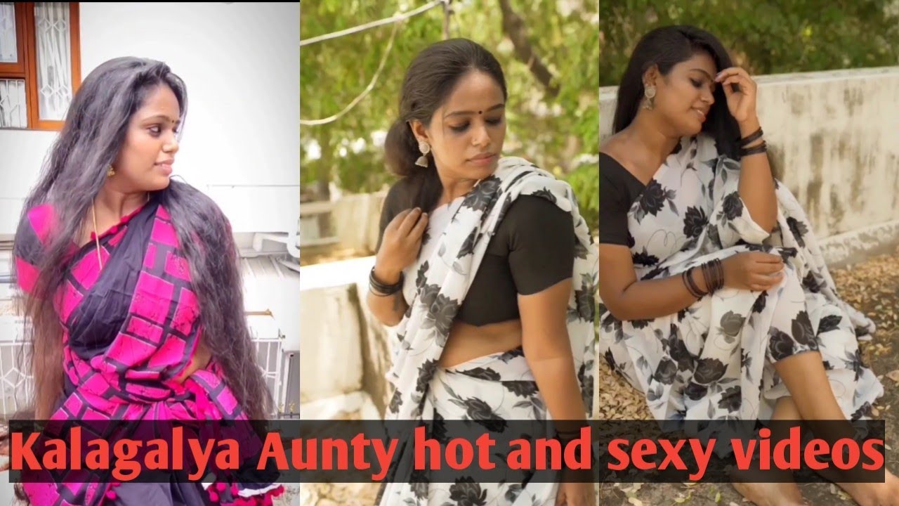 Kalagalya Aunty Latest hot and sexy | Romantic reels videos | Tamil girls tik tok