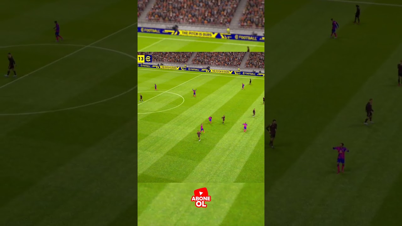 Kalede Neur Olunca Orta Sahadan Gol Atmak Zor Değil #shorts #efootball2023 #pes