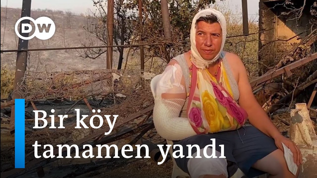 Kalemler köyü tamamen yandı | 