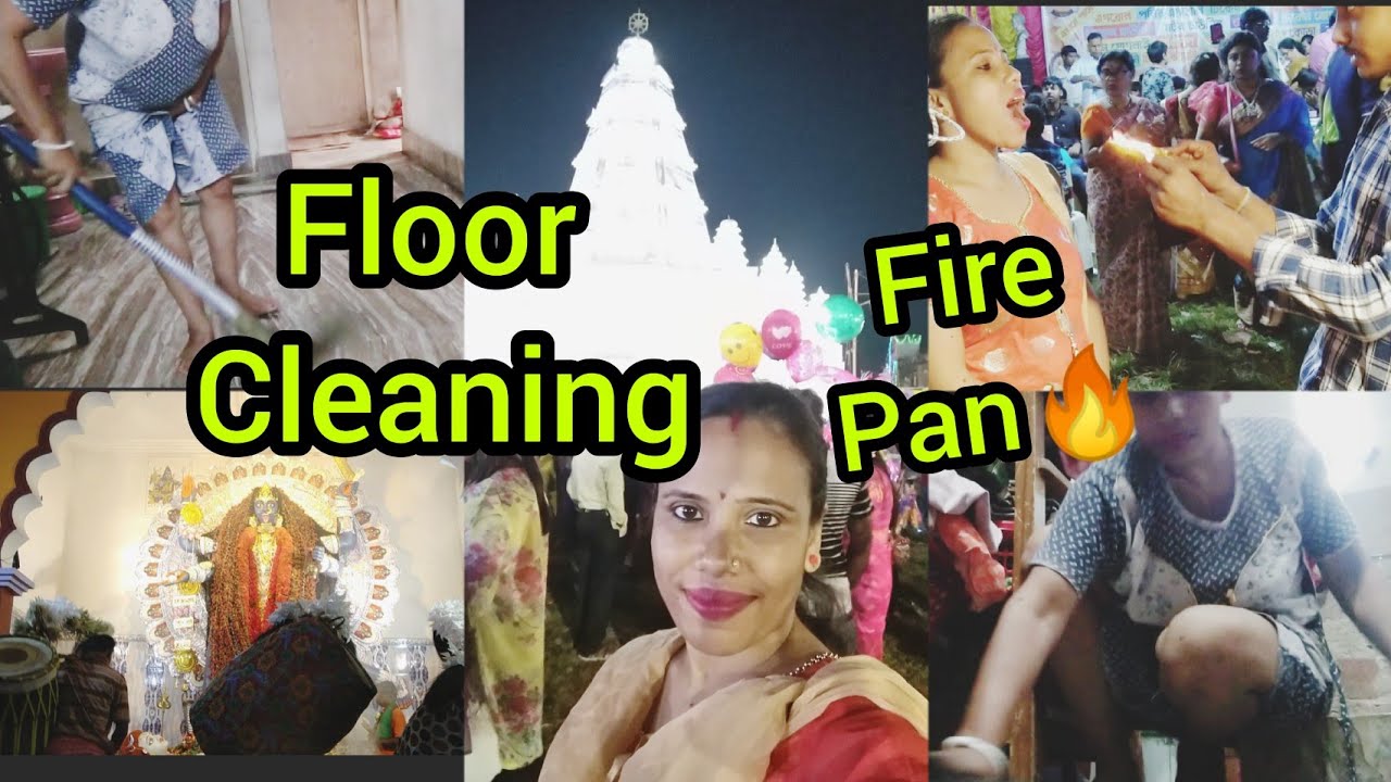 Kali Puja Special Vlog 🙏 || Floor Cleaning Vlog 🧹 ||