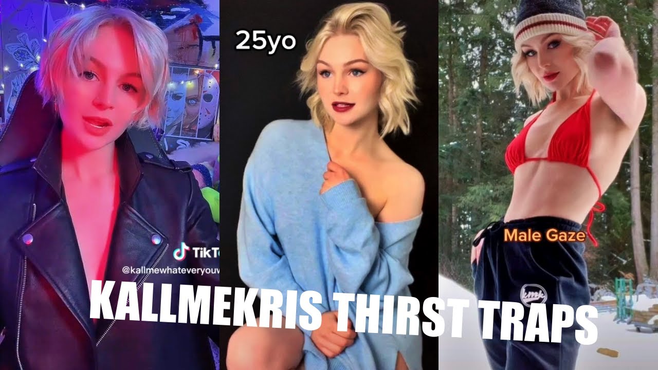 Kallmekris thirst traps Tiktok compilation👀
