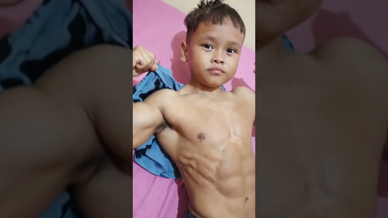 Kalo anak kecil tiba'' berotot ngeri juga ya gaes 😀