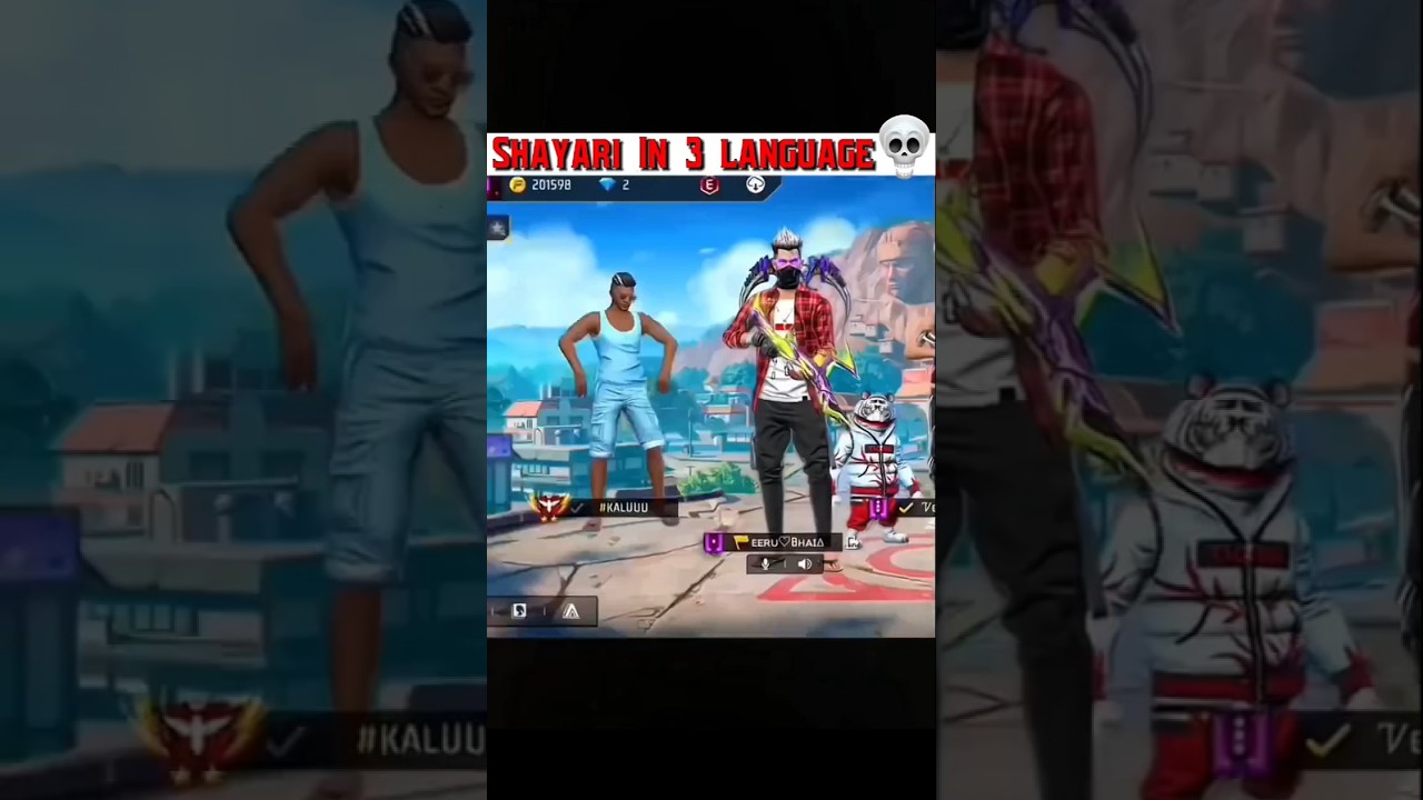 Kalu and veeru shayari chaileng #freefire #funny #shorts #vairalvideo 🥶🗿