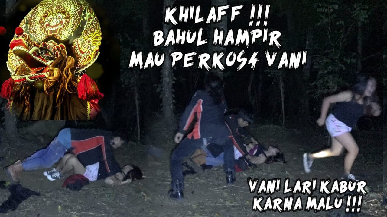 KAMERAMEN P3RK0S4 VANI KARNA KERASUKAN SINGO BARONG DITEMPAT YANG SERING TERDENGAR SUARA JARAN KEPAN