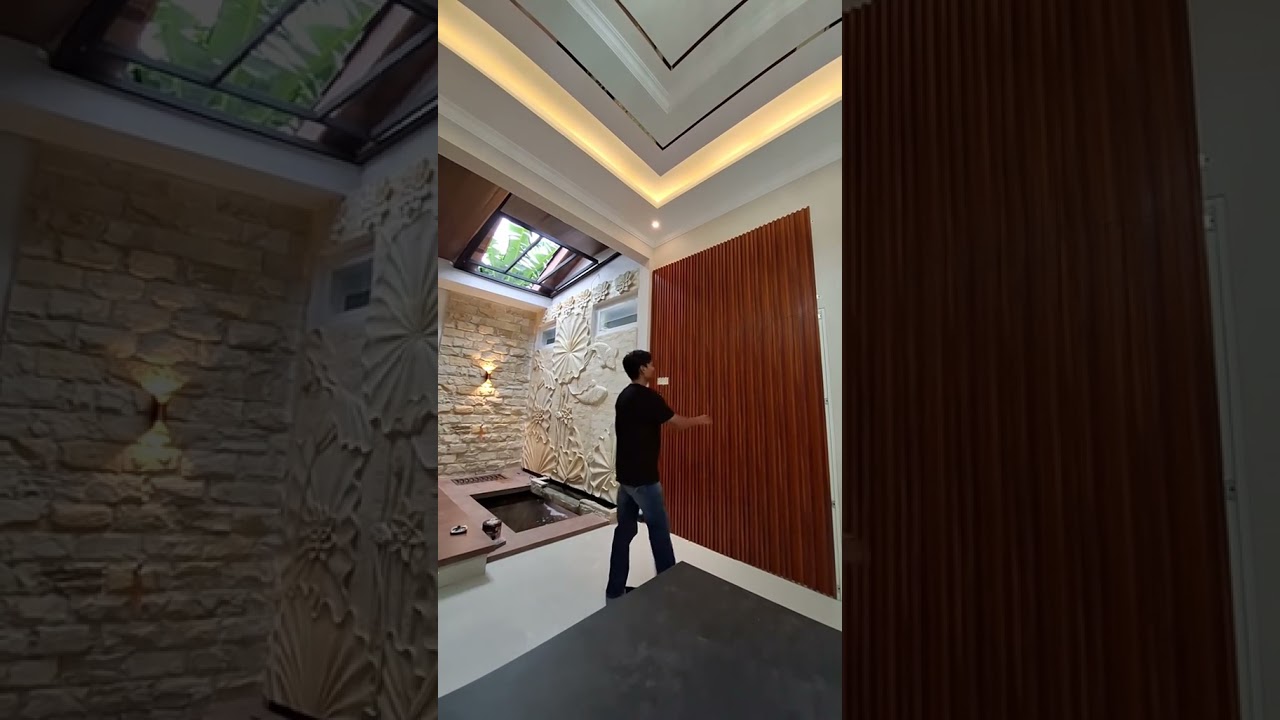 KAMUFLASE PINTU KAMAR MANDI #shots #interiordesign