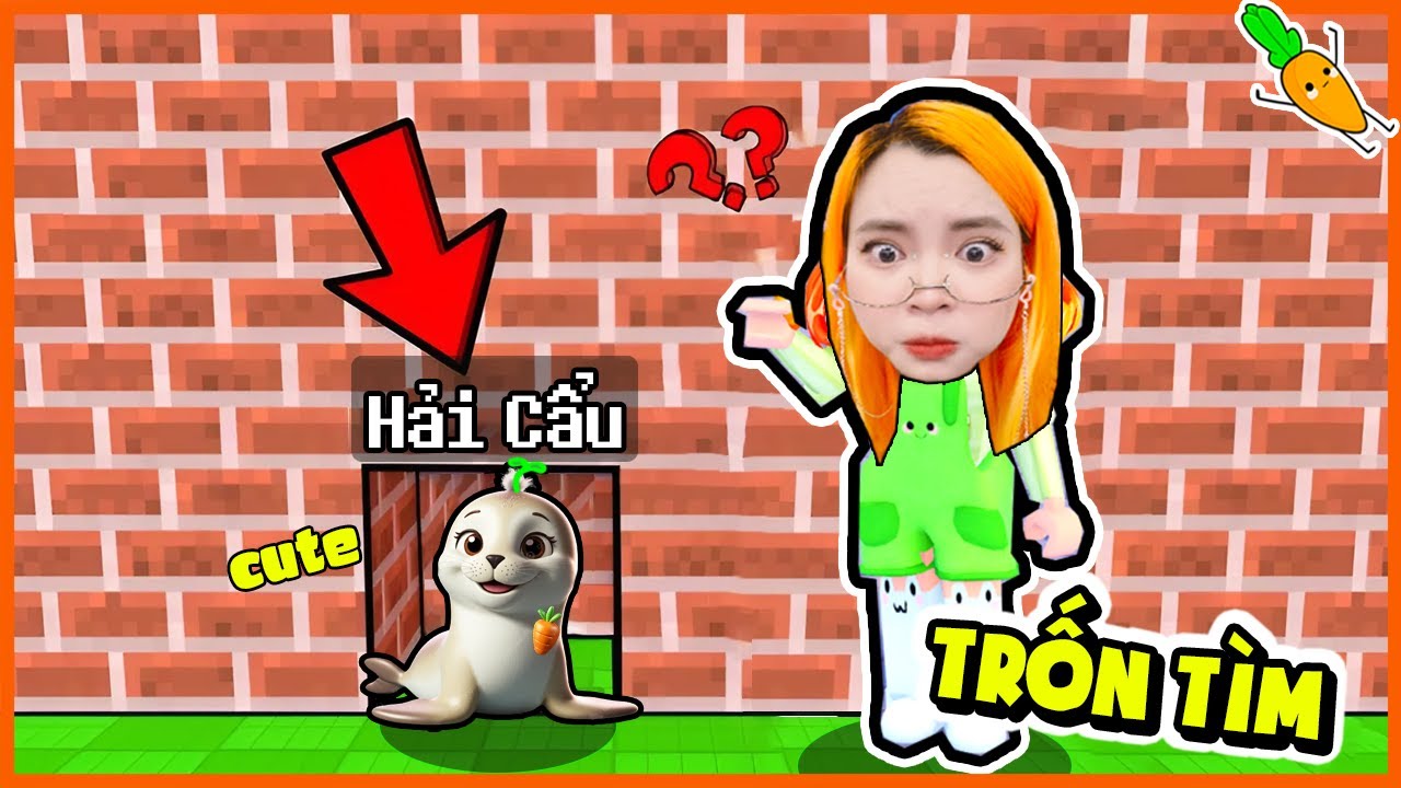 Kamui Thử Thách TRỐN TÌM 100 Hải Cấu Siêu Đáng Yêu Trong Roblox